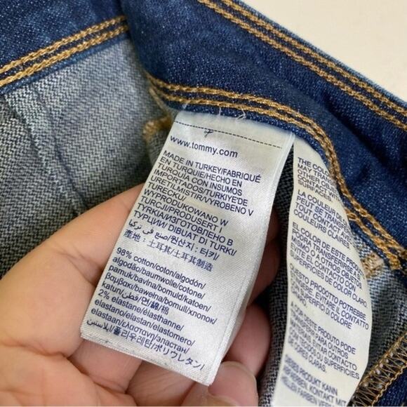 Tommy Hilfiger x Zendaya Dark Wash Loose Leg Jeans 33/32 - Picture 6 of 12